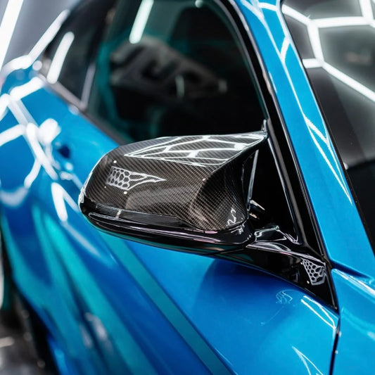 Carbon Fiber Mirror Cover passend für BMW M2 M3 M4 F82 F83 F80