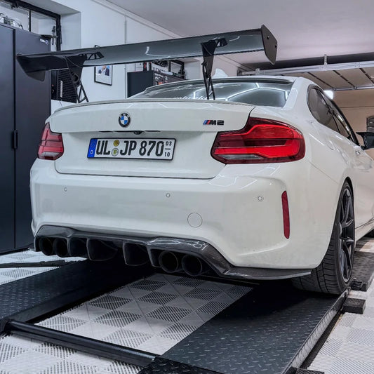 Carbon Fiber Rear Diffuser passend für BMW 2 Series F87 M2 M2C