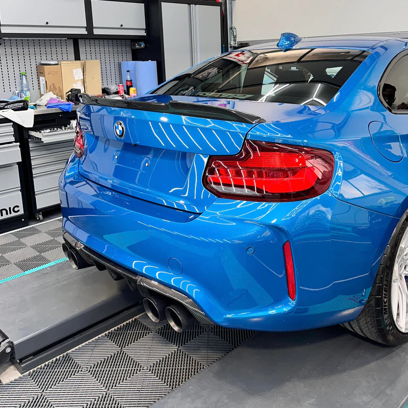 Carbon Fiber Rear Spoiler passend für BMW 2 Series F22 F23 F87