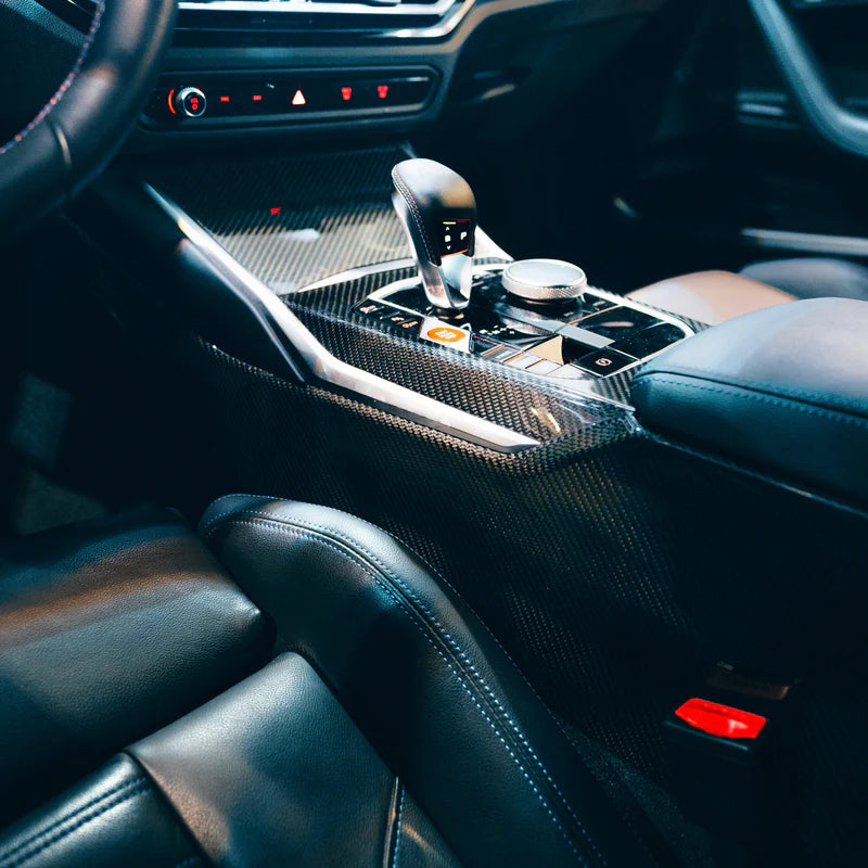 Carbon Fiber lnterior Center Console passend für BMW G20 G42 G22 G80 G82 G87