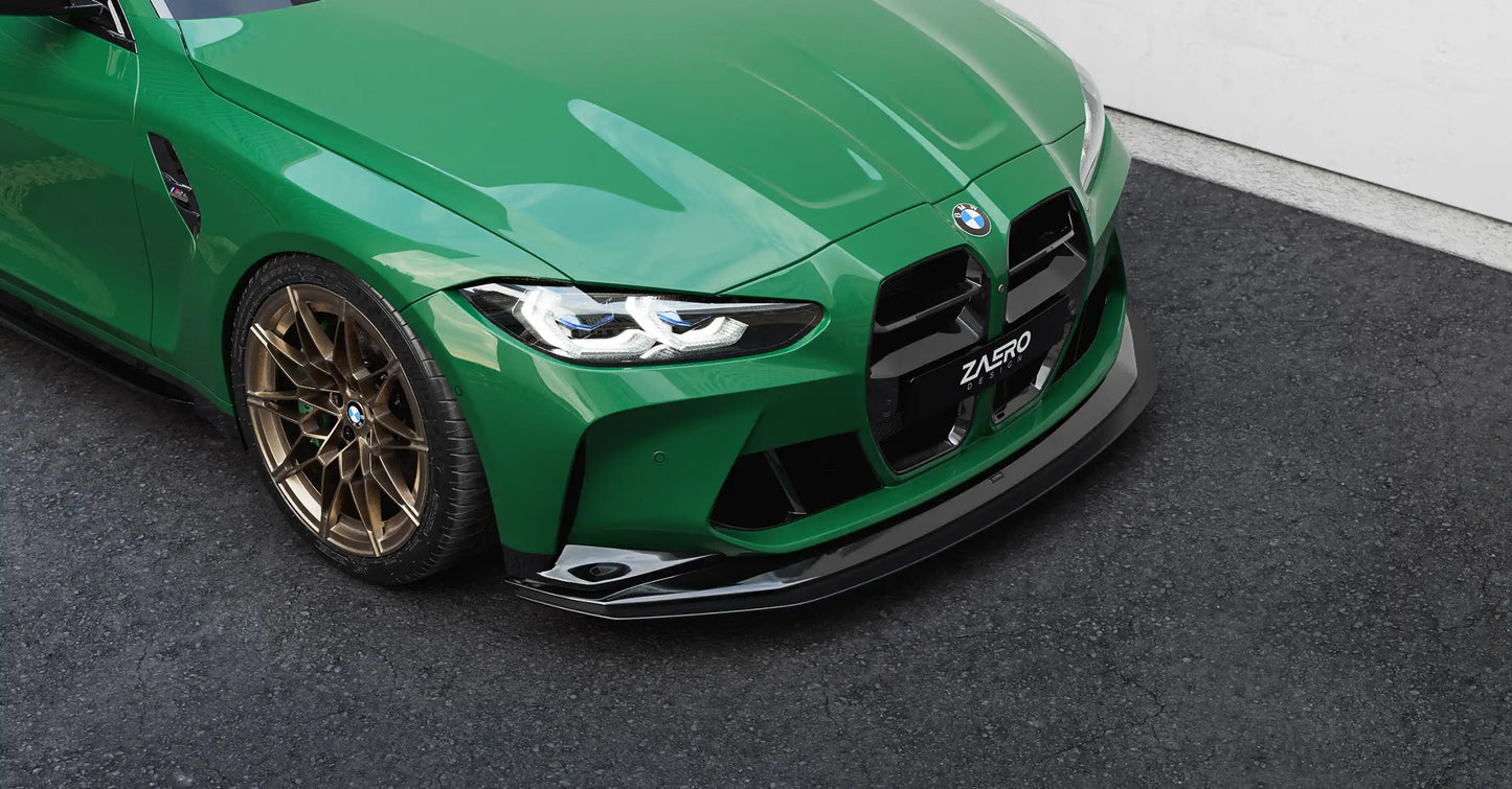 EVO-R Frontsplitter für BMW M3 G80 | G81 & M4 G82 | G83 – verstellbar & chassis-mounted