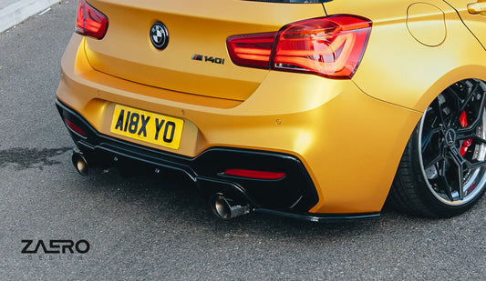 EVO-1 Diffusor Erweiterung für BMW 1er F20 | F21 - M135 | M140 (LCI - Facelift)