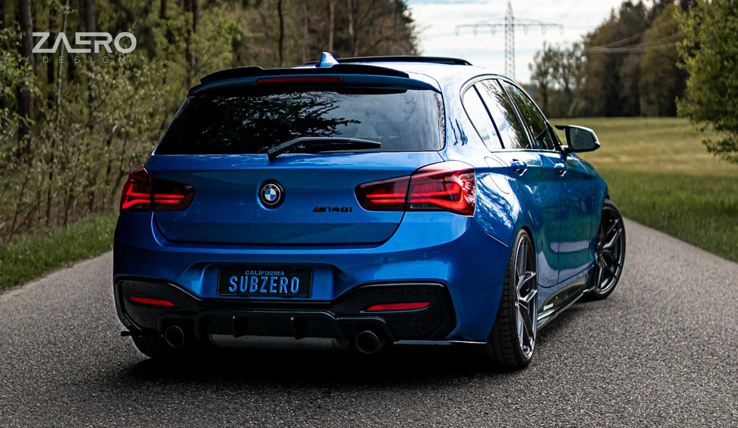 EVO-1 Diffusor Erweiterung für BMW 1er F20 | F21 - M135 | M140 (LCI - Facelift)