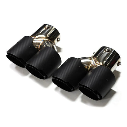 101mm Exhaust Tips passend für BMW G20 G22 G42 M40i