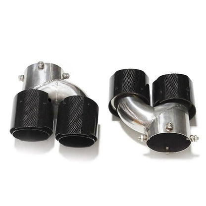 101mm Exhaust Tips passend für BMW G20 G22 G42 M40i
