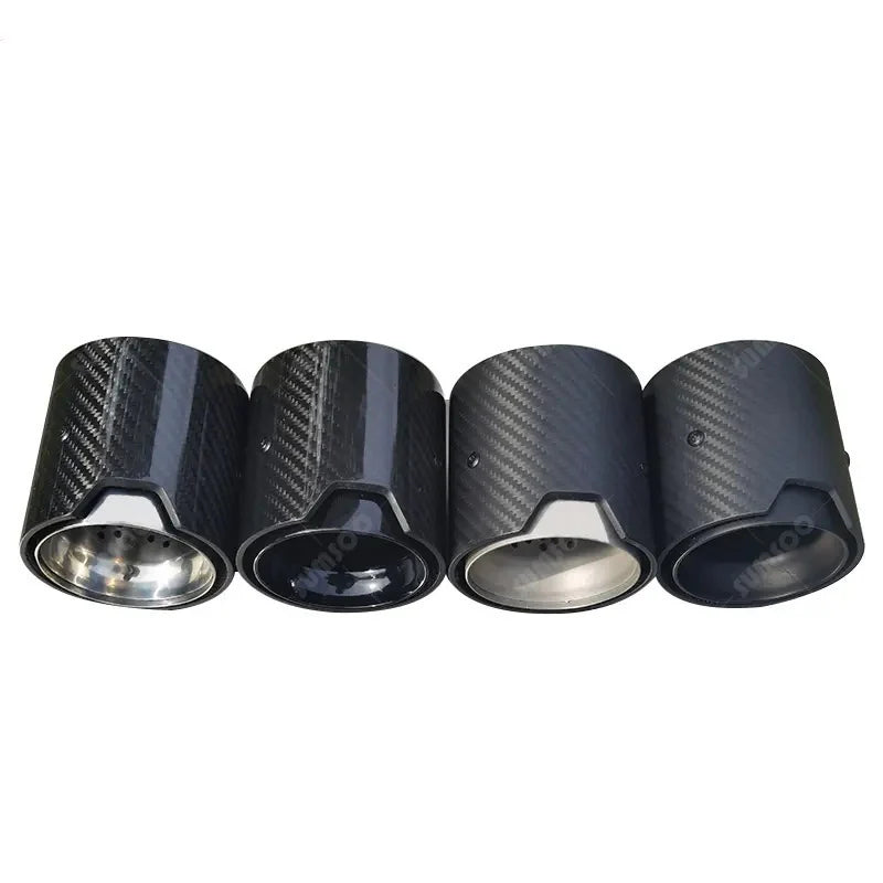 1PCS Carbon Fiber Exhaust Tip passend für BMW M2 M3 M4 M135i M235i M140i M240i M335i M340i M435i