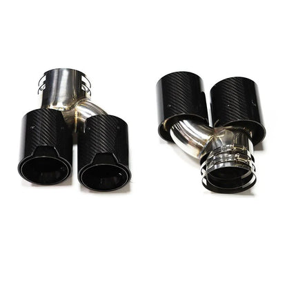 98mm Exhaust Tips passend für BMW G20 G22 G42 M40i