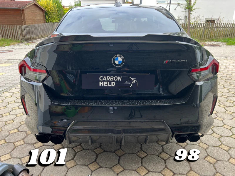 98mm Exhaust Tips passend für BMW G20 G22 G42 M40i