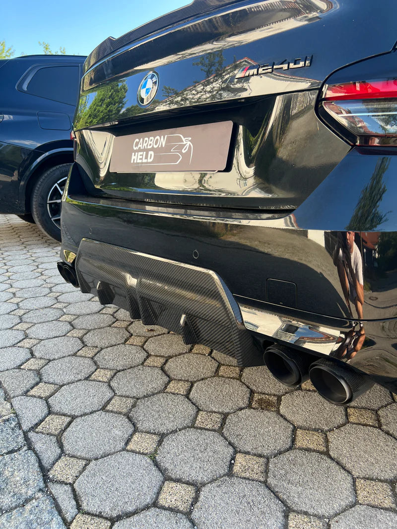 98mm Exhaust Tips passend für BMW G20 G22 G42 M40i