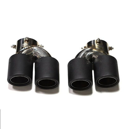 98mm Exhaust Tips passend für BMW G20 G22 G42 M40i
