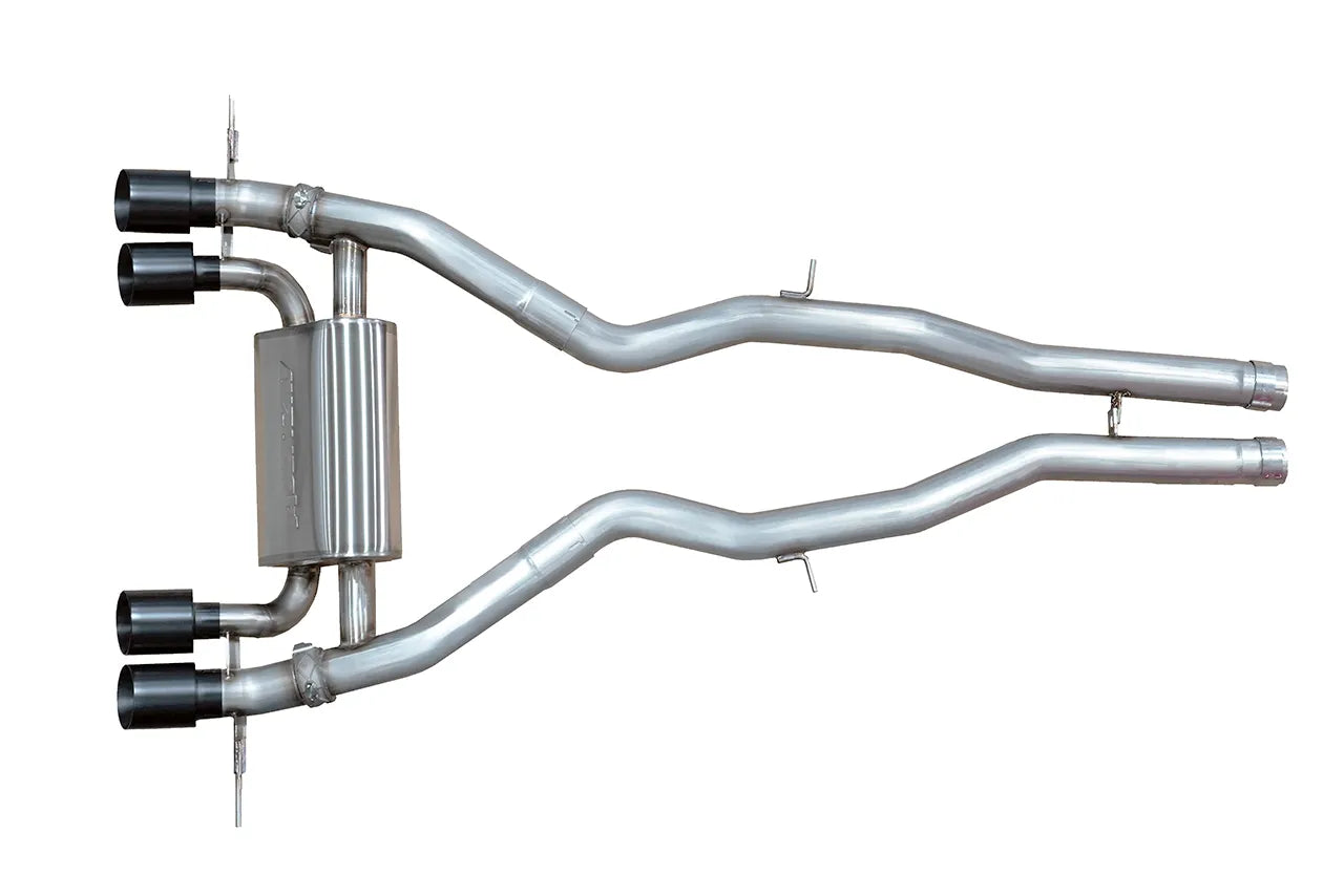 Aulitzky Exhaust | ECE Abgasanlage 3" (76mm) ab OPF mit Klappensteuerung | passend für BMW M2 (G87) S58