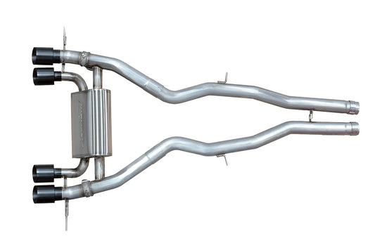 Aulitzky Exhaust | ECE Abgasanlage 3" (76mm) ab OPF mit Klappensteuerung | passend für BMW M2 (G87) S58