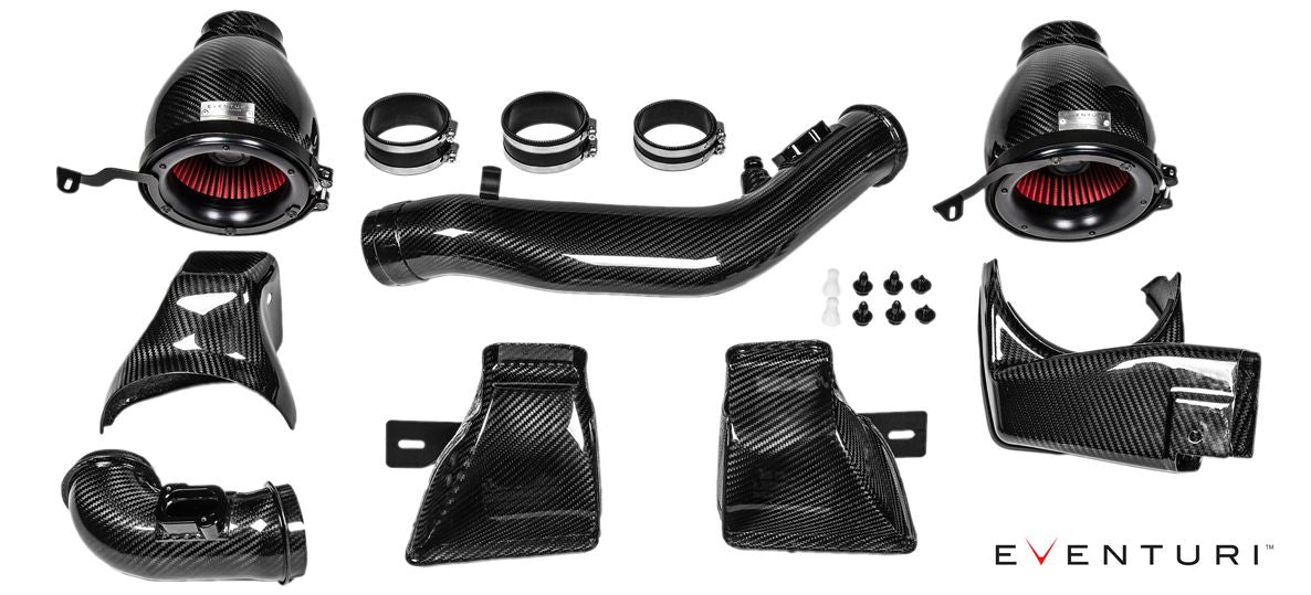 Ansaugsystem V2 Carbon | passend für BMW M3/M4 inkl. Competition/CS/GTS (F80/F82/F83) S55 | Eventuri