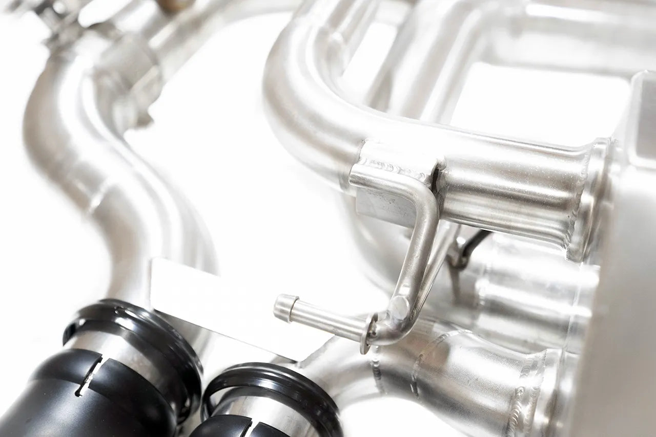 Aulitzky Exhaust | ECE Endschalldämpfer mit Klappensteuerung | passend für BMW 1er M (E82) 340PS N54