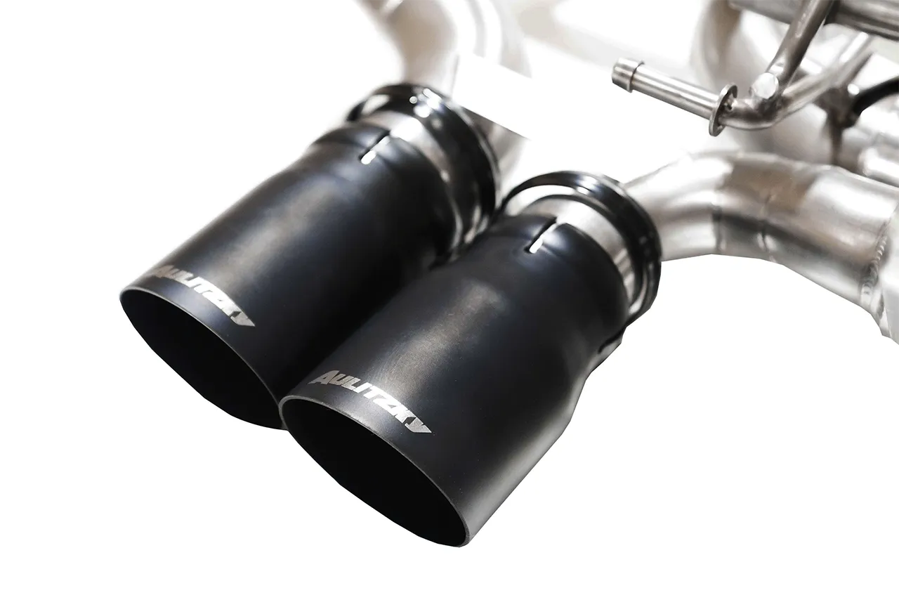 Aulitzky Exhaust | ECE Endschalldämpfer mit Klappensteuerung | passend für BMW 1er M (E82) 340PS N54