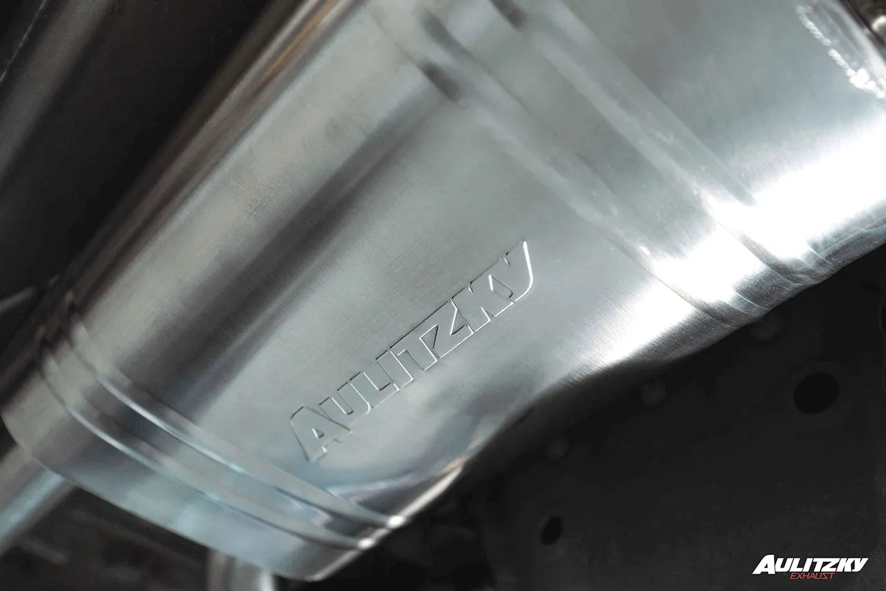 Aulitzky Exhaust | ECE Endschalldämpfer mit Klappensteuerung | passend für BMW X5M/X6M inkl. Competition (F95/F96) S63 S68