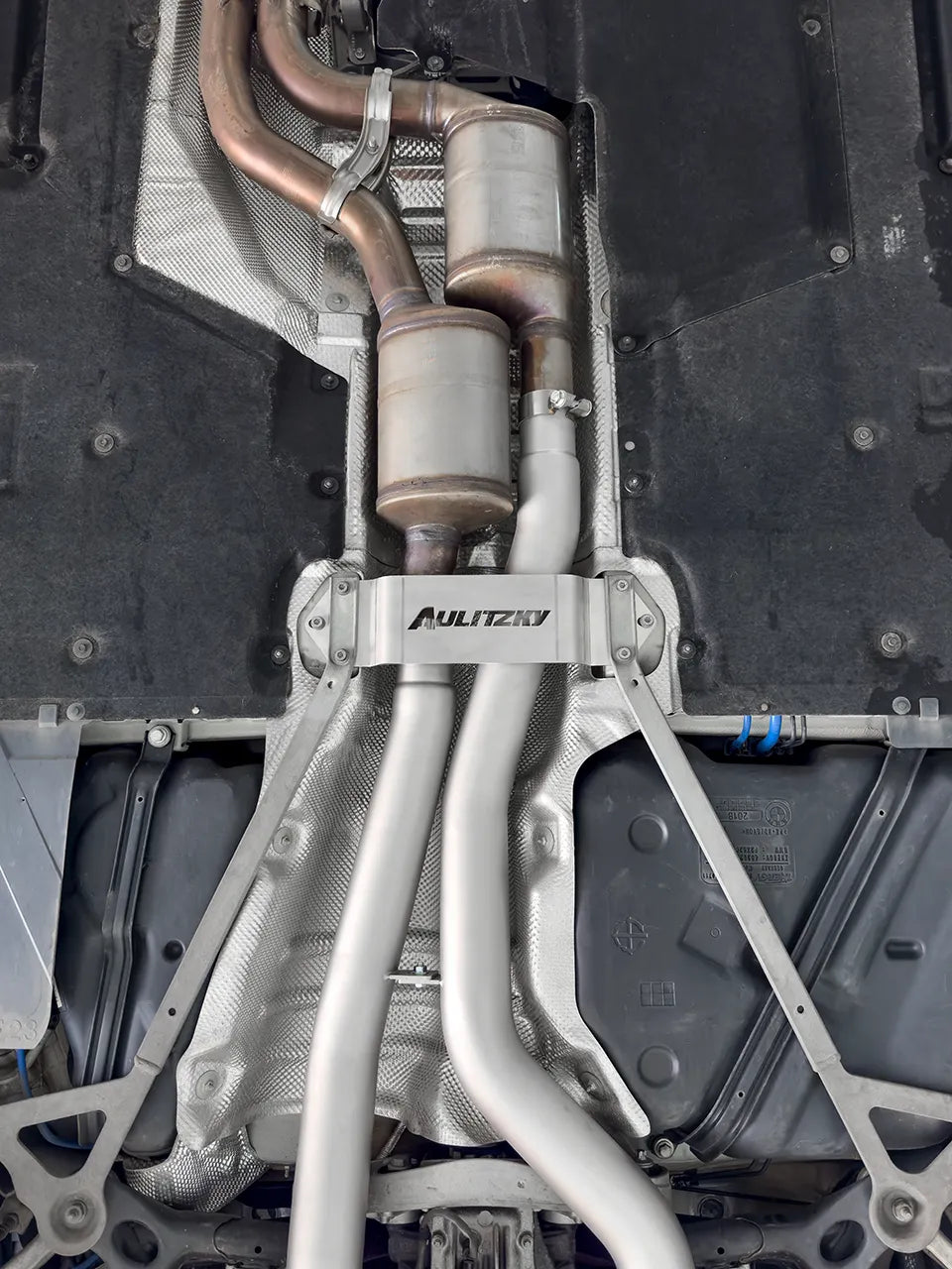 Aulitzky Exhaust | ECE Klappenabgasanlage 3" (76mm) ab OPF | passend für BMW M2 Competition/CS (F87) S55