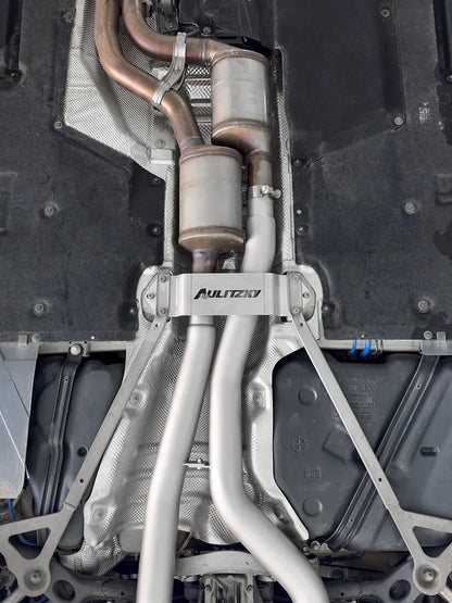 Aulitzky Exhaust | ECE Klappenabgasanlage 3" (76mm) ab OPF | passend für BMW M2 Competition/CS (F87) S55