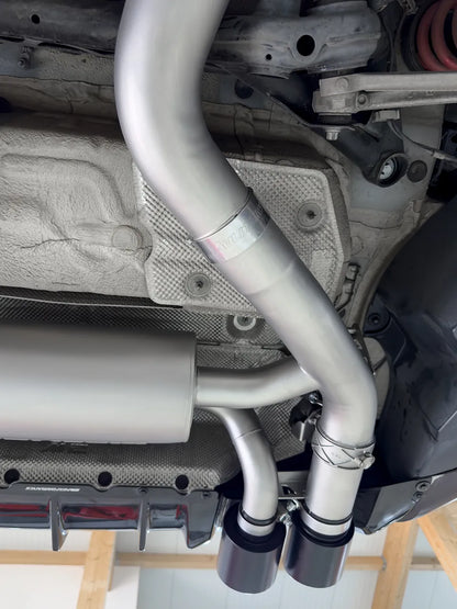 Aulitzky Exhaust | ECE Klappenabgasanlage 3" (76mm) ab OPF | passend für BMW M2 Competition/CS (F87) S55