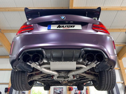 Aulitzky Exhaust | ECE Klappenabgasanlage 3" (76mm) ab OPF | passend für BMW M2 Competition/CS (F87) S55