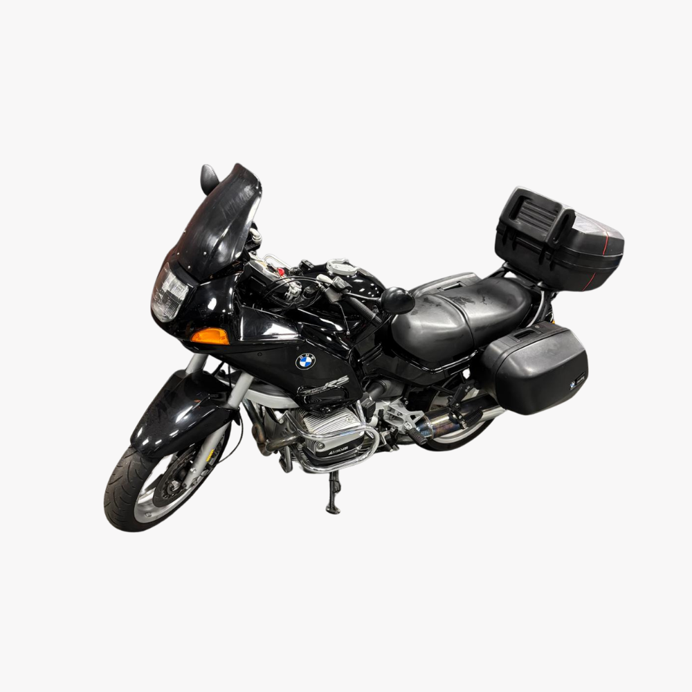 BMW R 1100 RS – Klassiker mit Koffern | Schwarz glänzend