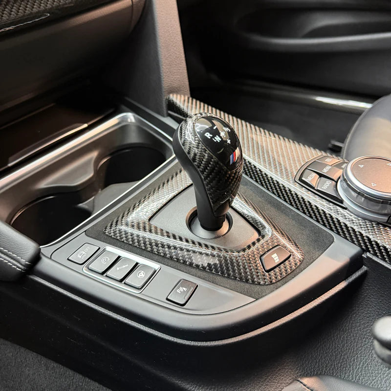 Carbon Fiber Car Gear Shift passend für BMW F87 F80 F82