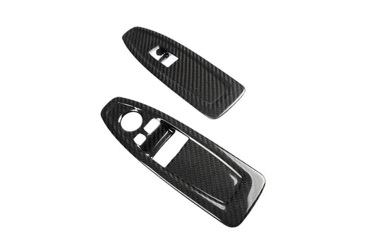 Carbon Fiber Door Button Trim passend für BMW F80 F82 F30 F31 F32 F33 F34 F20 F22