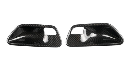 Carbon Fiber Door Opener Trim passend für BMW F80 F82 F30 F31 F32 F33 F34 F20 F22