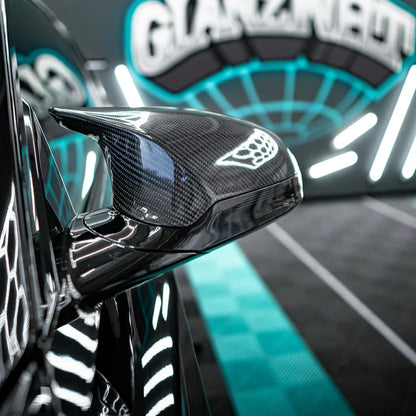Carbon Fiber Mirror Cover passend für BMW M2 M3 M4 F82 F83 F80