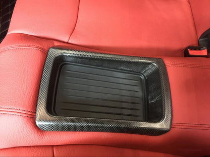 Carbon Fiber Rear Seat Cover passend für BMW F22 F32 G42 G87