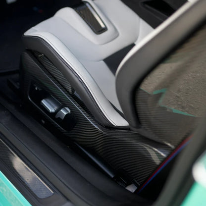 Carbon Fiber Seat Side Cover passend für BMW M G87 M3 G80 G81 M4 G82 G83