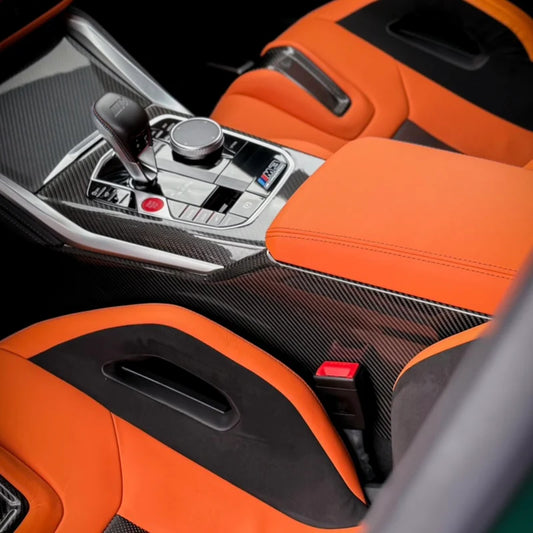 Carbon Fiber lnterior Center Console passend für BMW G20 G42 G22 G80 G82 G87