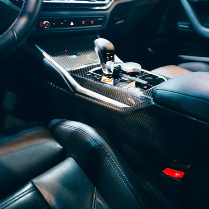 Carbon Fiber lnterior Center Console passend für BMW G20 G42 G22 G80 G82 G87