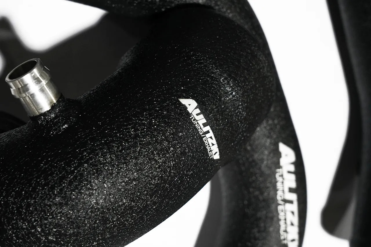 Charge- & Boostpipe Set Aluminium schwarz | passend für BMW M2/M3/M4 inkl. Competition/CS (F87/F80/F82/F83) S55 | Aulitzky Tuning