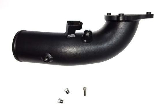 Charge Pipe Aluminium schwarz | passend für BMW M140i/M240i/340i/440i/540i/640i740i/M40i (F-Serie) B58 | Aulitzky Tuning