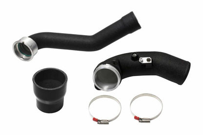 Charge Pipe Aluminium schwarz | passend für BMW M340i/M440i/M40i (G20/G28/G21/G22/G26/G29) B58 | Aulitzky Tuning