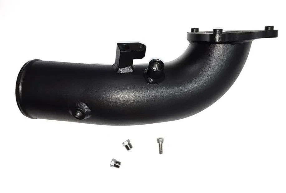 Charge Pipe Aluminium schwarz | passend für BMW M140i/M240i/340i/440i/540i/640i/740i/M40i (F-Serie) B58 | Aulitzky Tuning
