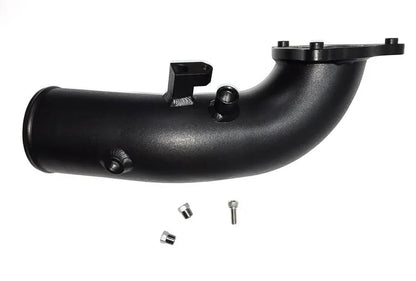 Charge Pipe Aluminium schwarz | passend für BMW M140i/M240i/340i/440i/540i/640i/740i/M40i (F-Serie) B58 | Aulitzky Tuning