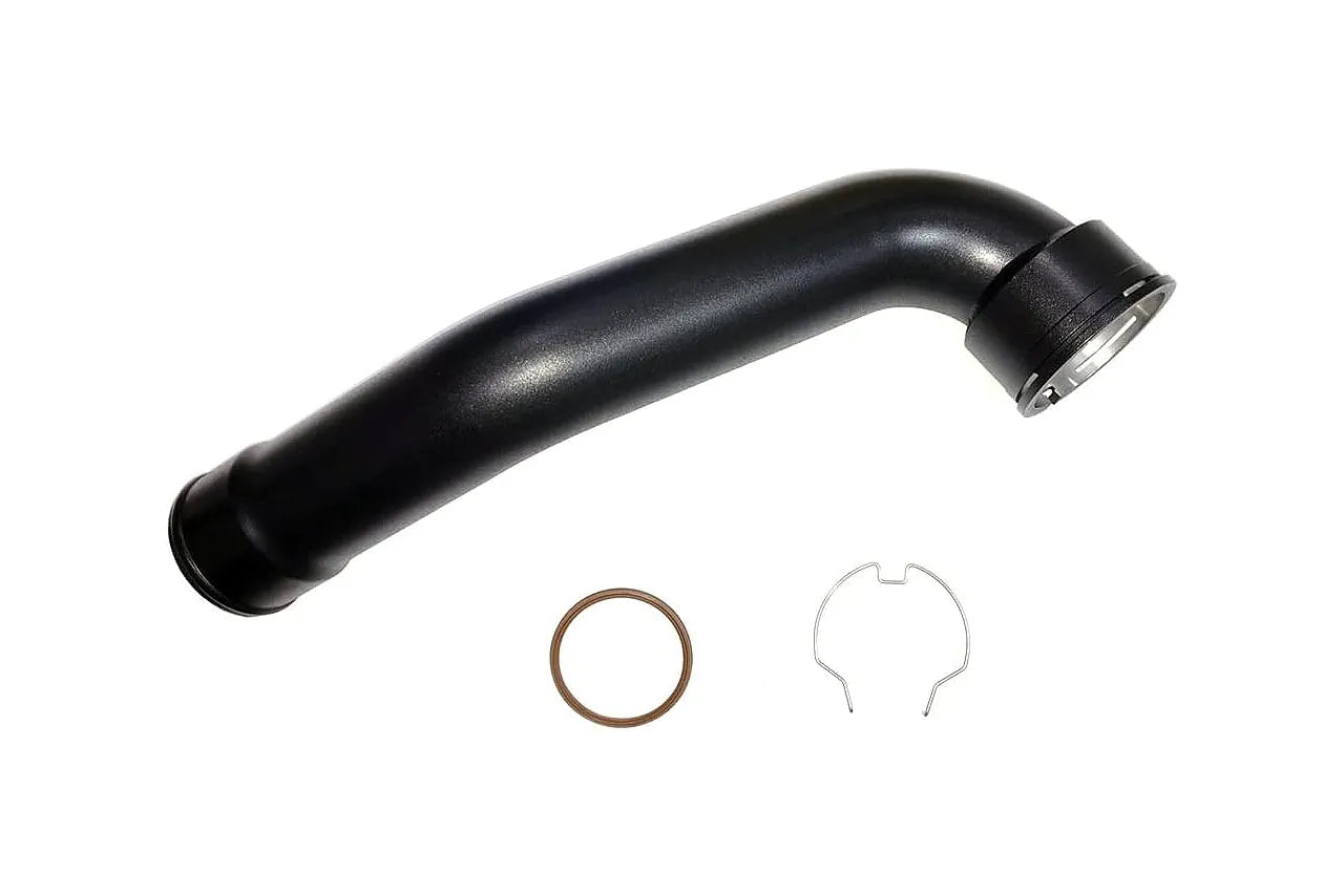 Charge Pipe Aluminium schwarz | passend für BMW M140i/M240i/340i/440i/540i/640i/740i/M40i (F-Serie) B58 | Aulitzky Tuning