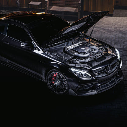Cold Air Intake System | passend für Mercedes-Benz AMG C63/C63S (205), GLC63/GLC63S (253), M176 S560 (W222/A217/C217) | Blackboost