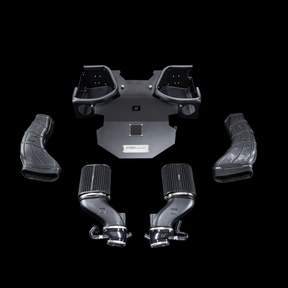 Cold Air Intake System | passend für Mercedes-Benz AMG M157 E63/E63S (212), CLS63/S (218), M278 CLS500/CLS550 | Blackboost