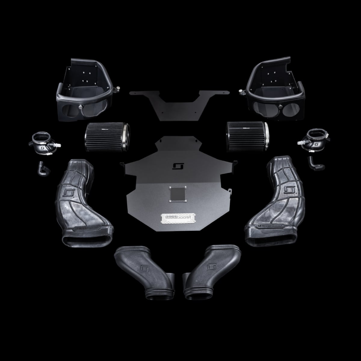 Cold Air Intake System | passend für Mercedes-Benz AMG M157 E63/E63S (212), CLS63/S (218), M278 CLS500/CLS550 | Blackboost