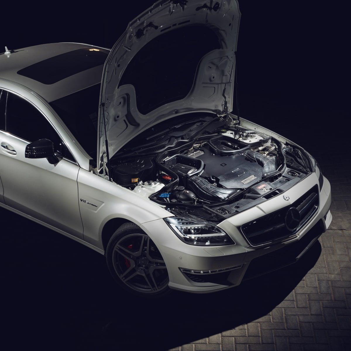 Cold Air Intake System | passend für Mercedes-Benz AMG M157 E63/E63S (212), CLS63/S (218), M278 CLS500/CLS550 | Blackboost