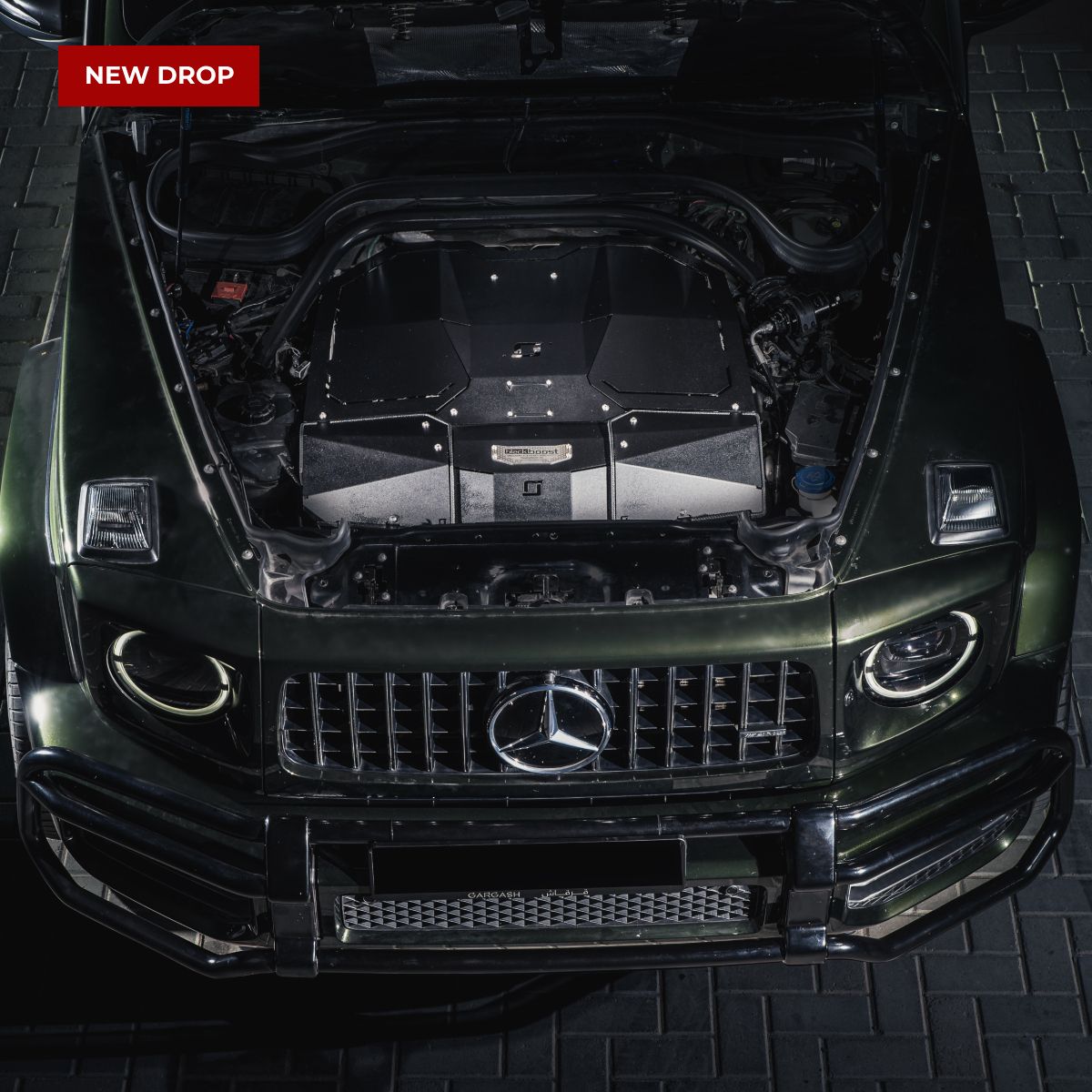 Cold Air Intake System | passend für Mercedes-Benz AMG G63 (W463A) | Blackboost