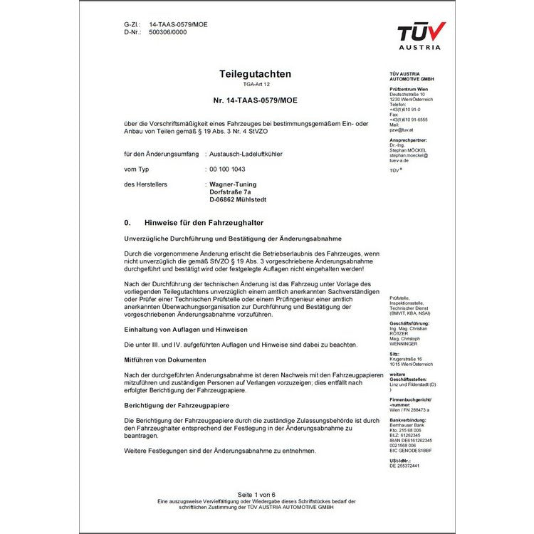 Competition Ladeluftkühler Kit EVO 1 | passend für BMW M2 (F87) 370PS N55 / 1er/2er/3er/4er (F-Serie) | Wagner Tuning