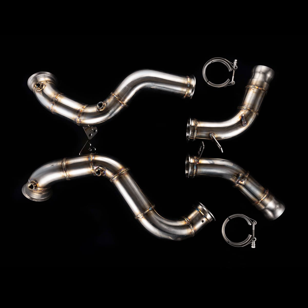 Downpipes Catless | passend für Mercedes-Benz AMG E63/E63S (W213/S213) | Blackboost