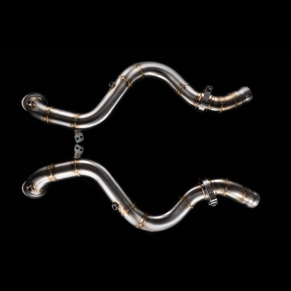 Downpipes Catless | passend für Mercedes-Benz AMG C63/C63S (205), GLC63/GLC63S (253), M176 S560 (W222/217) | Blackboost