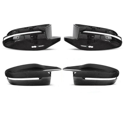 Dry Carbon Fiber Mirror Cover passend für BMW G80 G81 G82 G83 G87