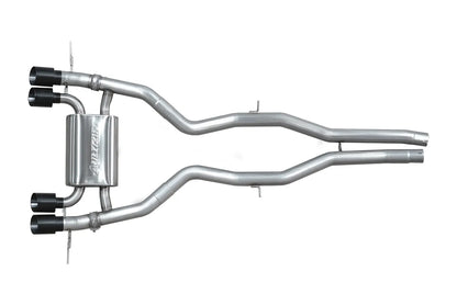 Aulitzky Exhaust | ECE Abgasanlage 3" (76mm) ab OPF mit Klappensteuerung | passend für BMW M3/M4 inkl. Competition (G80/G81/G82/G83) S58