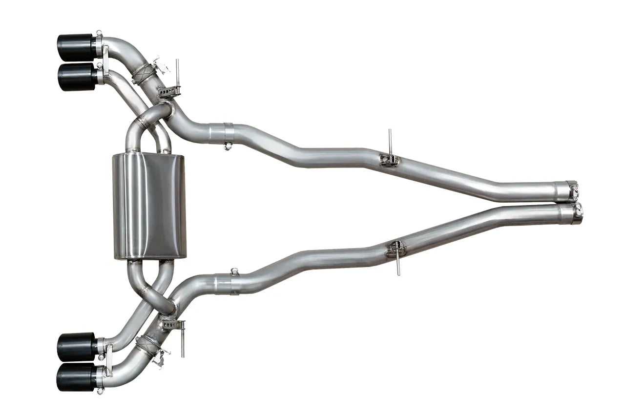 Aulitzky Exhaust | ECE Abgasanlage ab Kat/OPF mit Klappensteuerung | passend für BMW M5 (G90/G99) 727PS S68